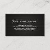 Pro Racing Auto-onderdelen en -services Visitekaartje (Achterkant)