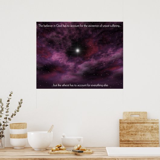 Pro-religie Poster (Keuken)