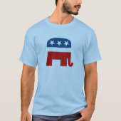 Pro-Republikein/anti-democraat T-shirt (Voorkant)