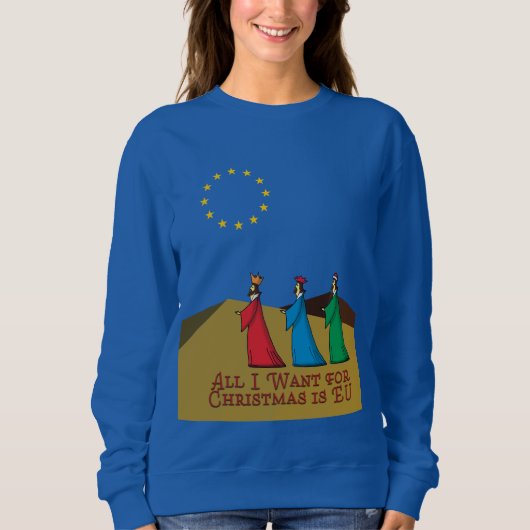 Pro Restant Anti Brexit Funny Kerstjumper Trui (Voorkant)