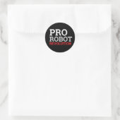 PRO ROBOT RONDE STICKER (Tas)