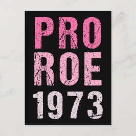 Pro Roe 1973 Briefkaart