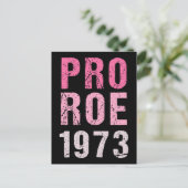 Pro Roe 1973 Briefkaart (Staand voorkant)