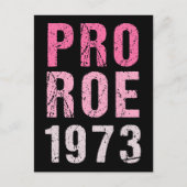 Pro Roe 1973 Briefkaart (Voorkant)