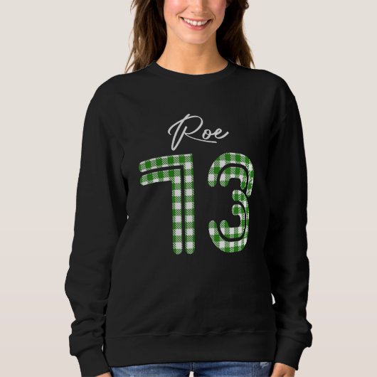 Pro Roe 1973 Buffalo Pset Prochoice Abortion Righ Trui (Voorkant)