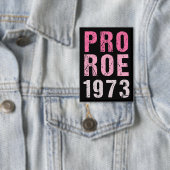 Pro Roe 1973 Button (Insitu)