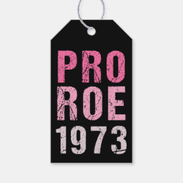 Pro Roe 1973 Cadeaulabel