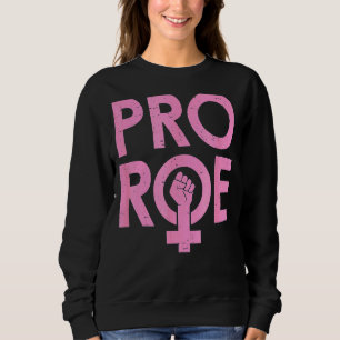 Pro ROE 1973 Pro Choice Symbool Abortus Uterus WOM Trui