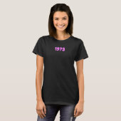 Pro Roe 1973 Protect Roe v Wade Women's Rights D T-shirt (Voorkant volledig)