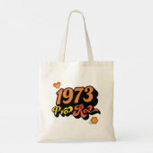 PRO ROE 1973 TOTE BAG (Achterkant)