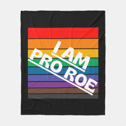 pro roe   6 fleece deken (Voorkant)