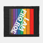 pro roe   6 fleece deken (Voorkant (Horizontaal))