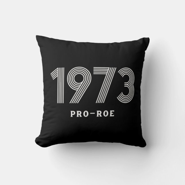 Pro Roe Pro Choice Protest Aboringwetten Kussen (Voorkant)