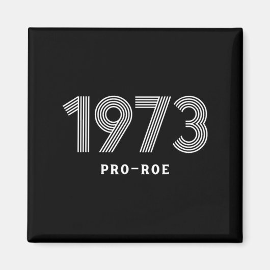 Pro Roe Pro Choice Protest Aboringwetten Magneet (Voorkant)