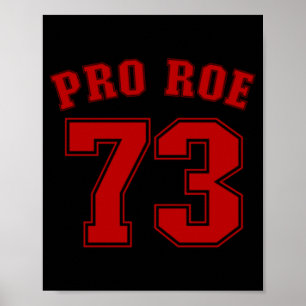 Pro Roe Roe V Wade Women's Rights Feminist Poster