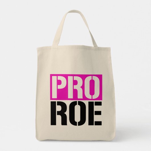 Pro Roe Tote Bag (Achterkant)