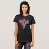 Pro Roe Uterus 1973 Vrouwenrechten Pro Abortion Fe T-shirt (Voorkant volledig)