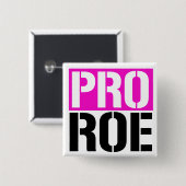 PRO ROE VIERKANTE BUTTON 5,1 CM (Voorkant /achterkant)