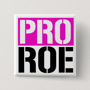 PRO ROE VIERKANTE BUTTON 5,1 CM