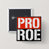 PRO ROE VIERKANTE BUTTON 5,1 CM (Voorkant /achterkant)