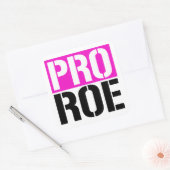 Pro Roe Vierkante Sticker (Envelop)
