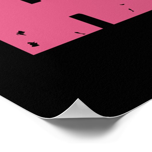 Pro Roe Women's Rights Word Art Poster (Hoek)