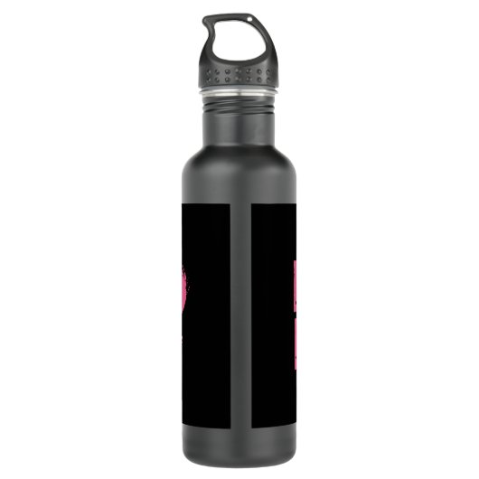 Pro Roe Women's Rights Word Art Waterfles (Achterkant)