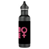 Pro Roe Women's Rights Word Art Waterfles (Rechts)