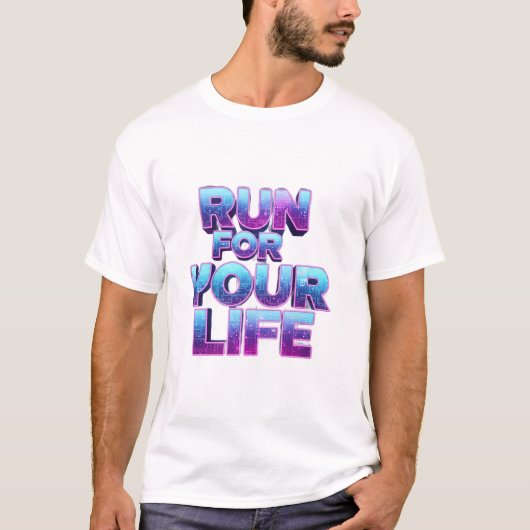 Pro Running Motivatie T-shirt (Voorkant)