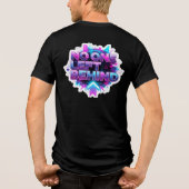 Pro Running Motivatie Tri-Blend Shirt (Achterkant)