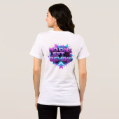 Pro Running Motivatie Tri-Blend Shirt (Achterkant volledig)