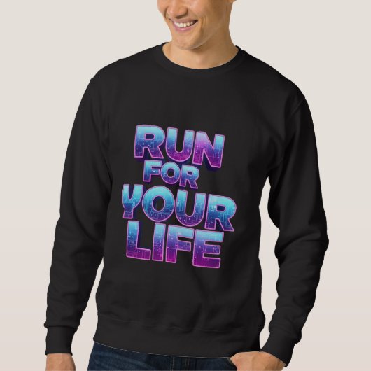 Pro Running Motivatie Trui (Voorkant)