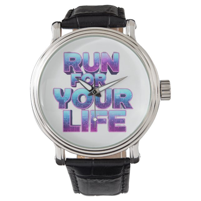 Pro Running Motivation Horloge (Voorkant)