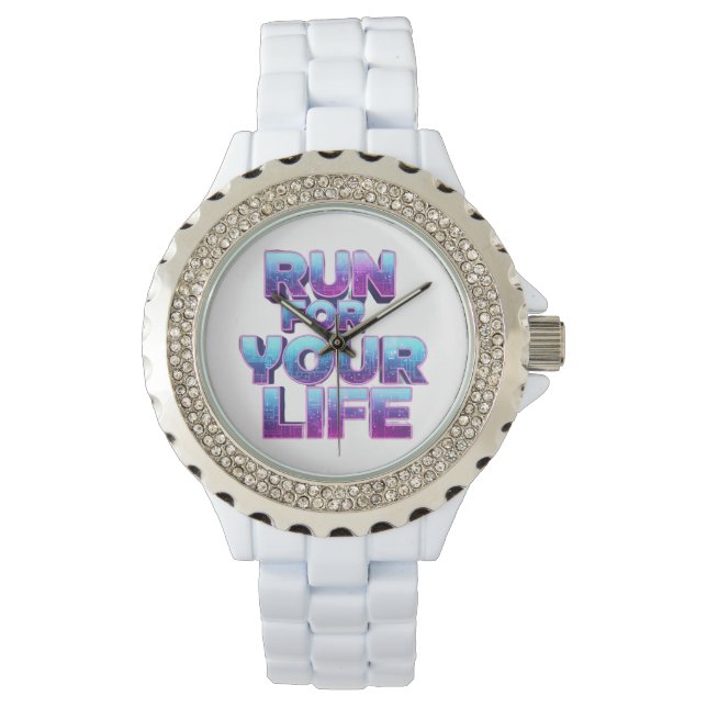 Pro Running Motivation Horloge (Voorkant)
