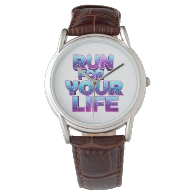 Pro Running Motivation Horloge (Voorkant)