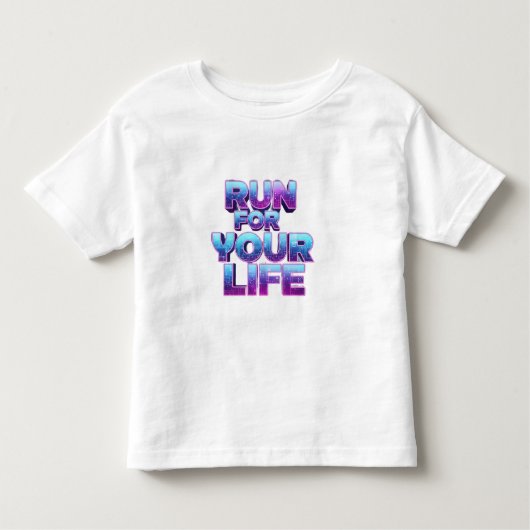 Pro Running Motivation Kinder Shirts (Voorkant)