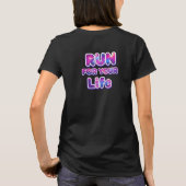Pro Running Motivation T-shirt (Achterkant)