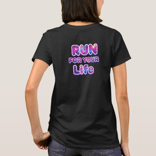 Pro Running Motivation T-shirt (Achterkant)