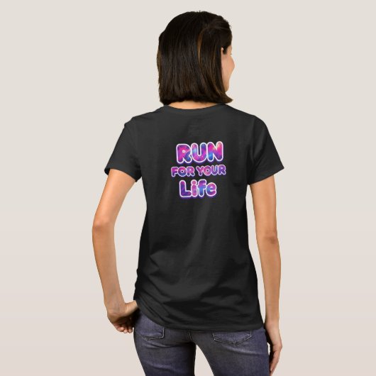Pro Running Motivation T-shirt (Achterkant volledig)