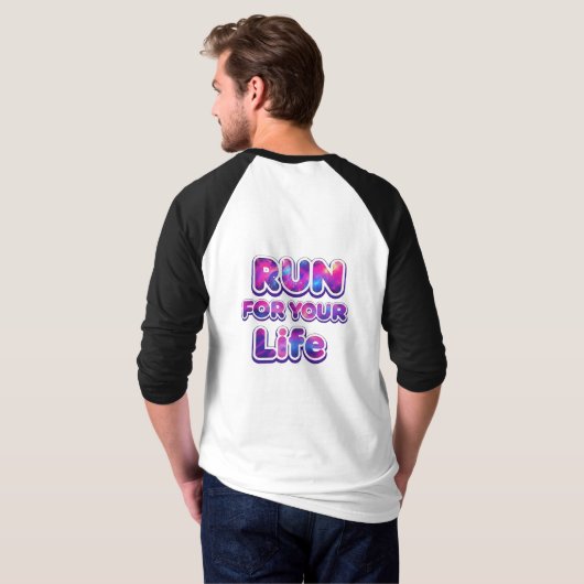 Pro Running Motivation T-shirt (Achterkant volledig)