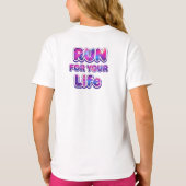 Pro Running Motivation T-shirt (Achterkant)