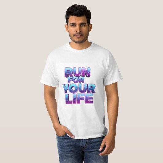 Pro Running Motivation T-shirt (Voorkant volledig)
