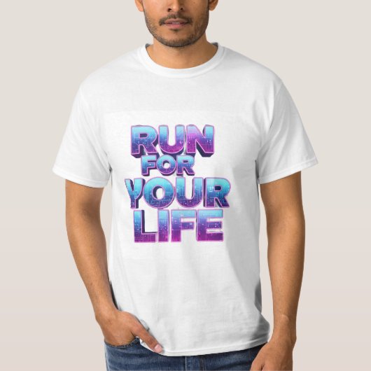 Pro Running Motivation T-shirt (Voorkant)