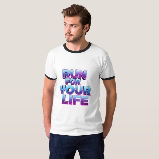 Pro Running Motivation T-shirt (Voorkant volledig)