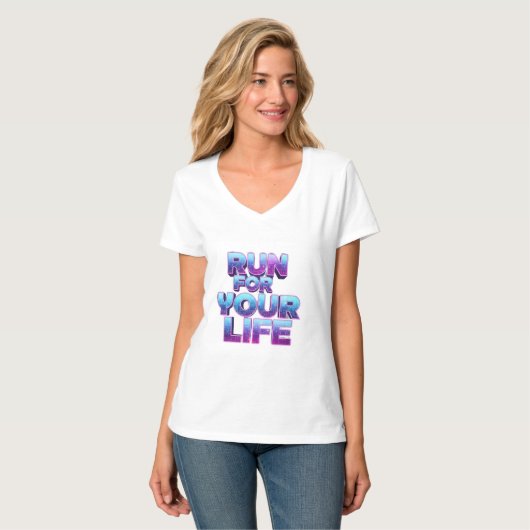Pro Running Motivation T-shirt (Voorkant volledig)