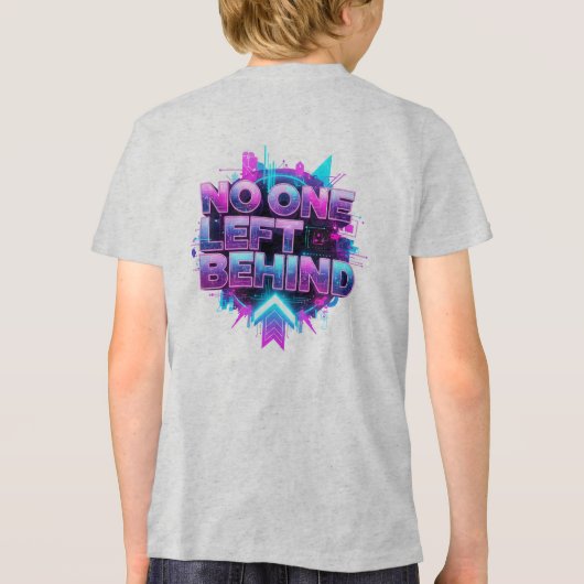 Pro Running Motivation Tri-Blend Shirt (Achterkant)