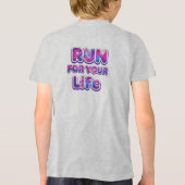 Pro Running Motivation Tri-Blend Shirt (Achterkant)