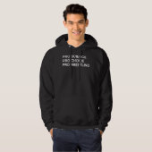 Pro Science Pro Choice Pro Wrestling 4 Hoodie (Voorkant volledig)