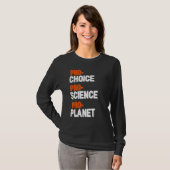 Pro Science Pro Choice Pro Wrestling Fan T-shirt (Voorkant volledig)