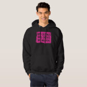 Pro Science Pro Choice Pro Wrestling Vrouwenrecht Hoodie (Voorkant volledig)